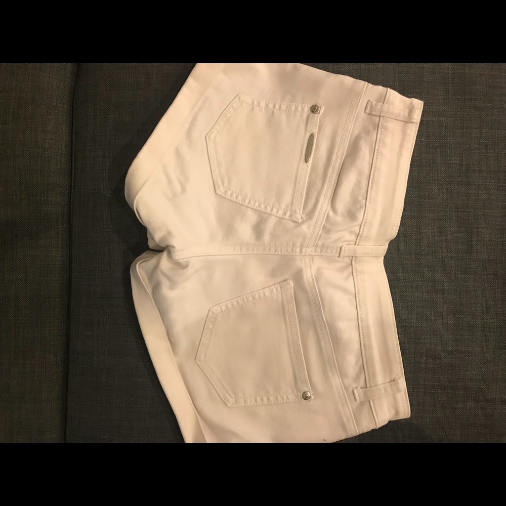 White shorts